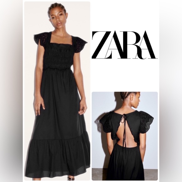 Zara open back dress - Picture 6 of 6
